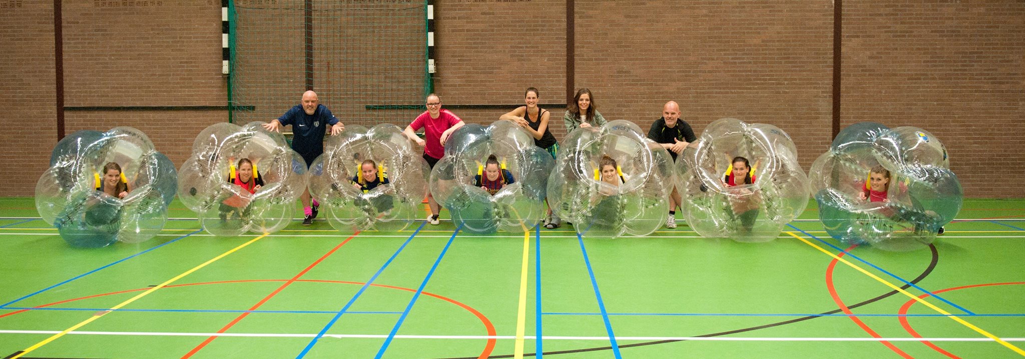 Bubble voetbal bij Sport Café Niedorphal